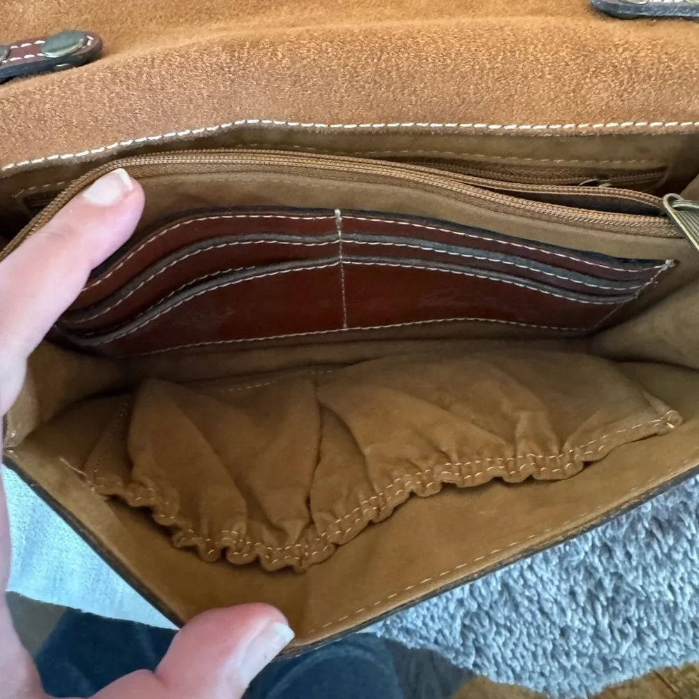 PATRICIA NASH Lanza Leather Crossbody Bag